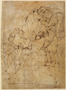 Caccia agli uccelli nelle paludi (dettaglio)